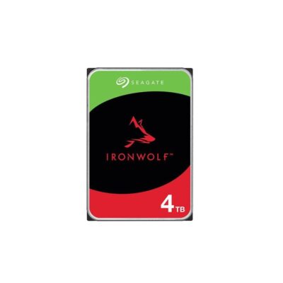 Seagate 4TB 3.5′ IronWolf NAS 5400 RPM 256MB Cache SATA 6.0Gb/s 3.5′ HDD (ST4000VN006)