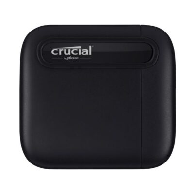 Crucial X6 1TB External Portable SSD 540MB/s USB3.2 USB-C USB3.0 Durable Rugged Shock Vibration Proof for PC MAC PS4 PS5 Xbox One Android iPad Pro
