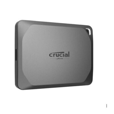 Crucial X9 Pro 1TB External Portable SSD ~1050MB/s USB-C Durable Rugged Shock Drop Water Dust Sand Proof for PC MAC PS5 Xbox Android iPad Pro