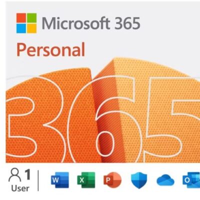 Microsoft 365 Personal 2023 English APAC 1 Year Subscription Medialess NEW for PC & Mac.