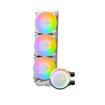 MSI MAG CORELIQUID E360 WHITE Liquid CPU Cooler, LGA 1150/1151/1155/1156/1200/1700/AM5/AM4/TR4/sTRx4 3y warranty