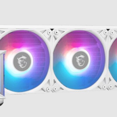 MSI MAG CORELIQUID I360 White Liquid CPU Cooler, LGA 1150/1151/1155/1156/1200/1700+ Next gen AM5/AM4 3y warranty