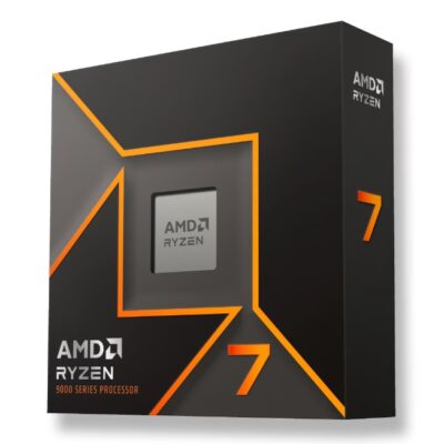 AMD Ryzen 7 9700X 8Cores/16Threads, 65w, Max Boost Clock 5.5 GHz, PCIE 5.0, 32MB Cache, Radeon™ Graphics, 2200 MHz Frequency