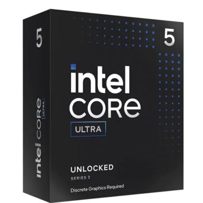 Intel Core Ultra 5 Processor 245KF LGA1851 (24M Cache, Up to 5.20 GHz)(15th Gen) Please note: No CPU Cooler Included