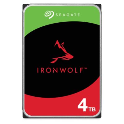 Seagate 4TB 3.5′ IronWolf NAS 5400 RPM 256MB Cache SATA 6.0Gb/s 3.5′ HDD (ST4000VN006)