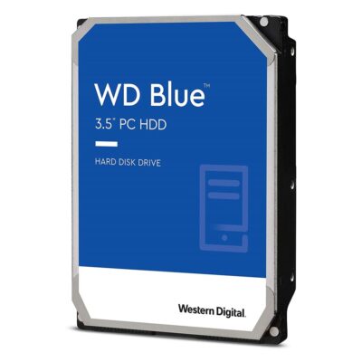 Western Digital WD Blue 1TB 3.5′ HDD SATA 6Gb/s 7200RPM 64MB Cache CMR Tech 2yrs Wty