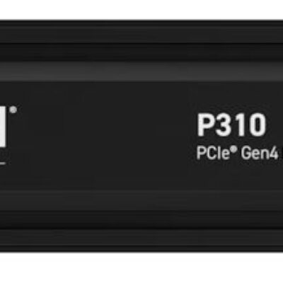 Crucial P310 2TB Gen4 2280 NVMe SSD w Heatsink 7100/6000 MB/s R/W 440TBW 1000K/1200K IOPS 1.5M hrs MTTF Full-Drive Encryption M.2 PCIe4 5yrs