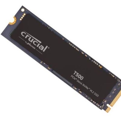 Crucial T500 4TB Gen4 NVMe SSD – 7000/6900 MB/s R/W 2400TBW 1440K IOPs 1.5M hrs MTTF Acronis True Image Adobe Creative Cloud for PS5 ~MZ-V8P4T0BW