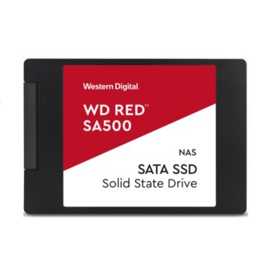 Western Digital WD Red SA500 1TB 2.5′ SATA NAS SSD 24/7 560MB/s 530MB/s R/W 95K/85K IOPS 600TBW 2M hrs MTBF 5yrs wty