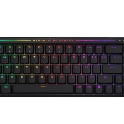 ASUS ROG Falchion Ace HFX 65% Compact Gaming Keyboard, Magnetic Switches,  Interactive Touch Panel, Dual USB-C Ports