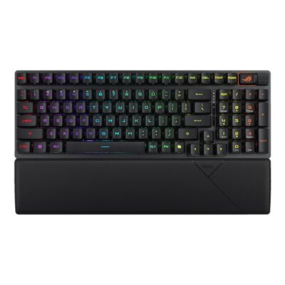ASUS ROG Strix Scope II 96 RX Wireless Keyboard- Black, USB-C / BT 5.1 / 2.4GHz,  RGB Per-Key, NKRO,  8000Hz,  2m Cable, AURA Sync