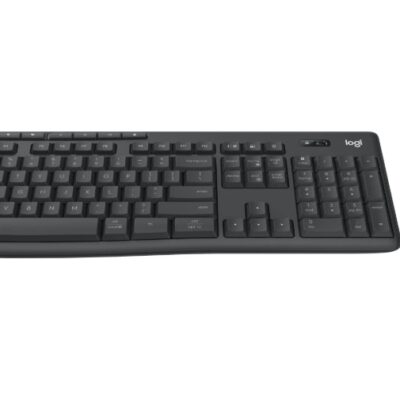 Logitech MK370 Wireless Keyboard and Mouse Combo for Business Silent Touch technology Smooth optical tracking