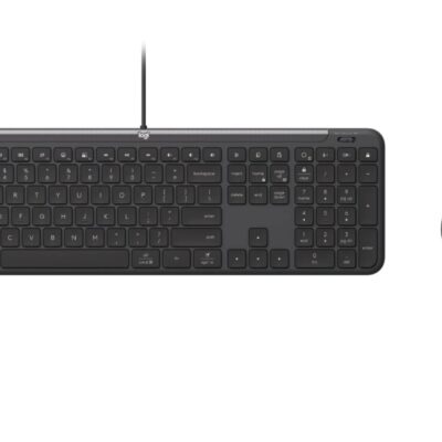 Logitech MK620 Slim Wired Combo MK620 for Business – Multi-OS keyboard and mouse for workplaces