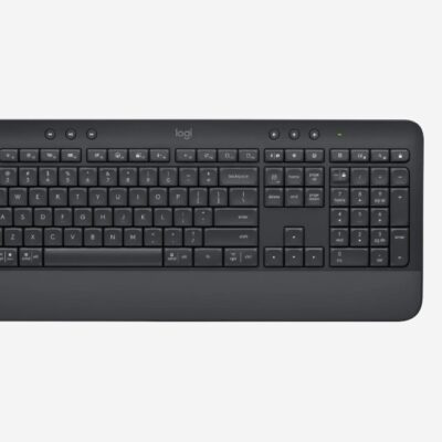 Logitech MK650 Wireless Keyboard & Mouse – Graphite for Business