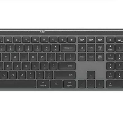 Logitech SIGNATURE SLIM COMBO MK950 -Graphite Keyboard Full-size layout with number pad Mouse 1000 DPI 1-Year Limited Hardware Warranty