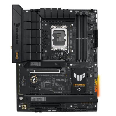 ASUS B760 TUF GAMING B760-PLUS WIFI Intel LGA 1700 ATX Motherboard 128GB,DDR5,1xPCIe 5.0 x16, 3xM.2,4 xSATA,1xHDMI,1xDP,1xVGA.2.5Gb Ethernet