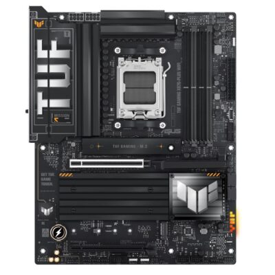 ASUS AMD TUF GAMING X870-PLUS WIFI (AM5) ATX Motherboard, DDR5 192GB, 1x PCIe 5.0 x16 slot, 4 x M.2 slots, 2x SATA, Wi-Fi 7, 1 x HDMI
