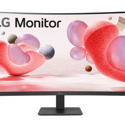 LG 31.5′ 32BR50C-B 32′ 1920 x1080 Curved FHD with 100Hz Refresh Rate 5 ms Response Time 3-Side Virtually Borderless Design AMD FreeSync Office Monitor