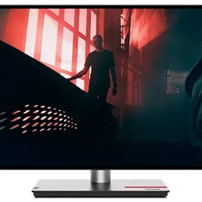 LENOVO ThinkVision P27Q-30 27′ 75Hz QHD IPS Monitor 2K 2560×1440 16:9 4ms Height Adjustable Tilt Pivot Swivel HDMI 2xDP 5xUSB VESA Tiny Support 3yr