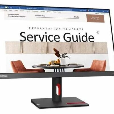 LENOVO ThinkVision S24I-30 23.8’/24′ 100Hz FreeSync FHD Monitor 1920×1080 4ms 16:9 VA HDMI VGA Audio Out Tilt Adjustment VESA 3YR WTY ~62AEKAR2AU