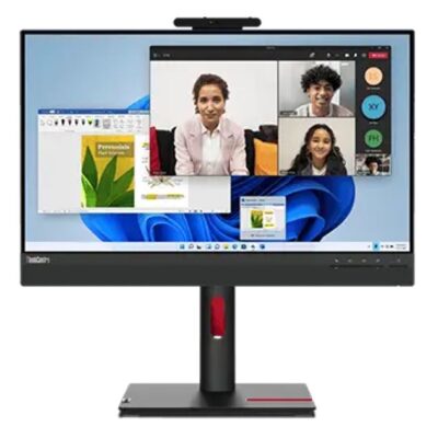 LENOVO ThinkCentre Tiny-in-One G5 23.8’/24′ FHD 60Hz 1920×1080 16:9 4ms Height Adjust Tilt Swivel Pivot HDMI DP IPS USB3.2 Anti-glare Webcam Mic
