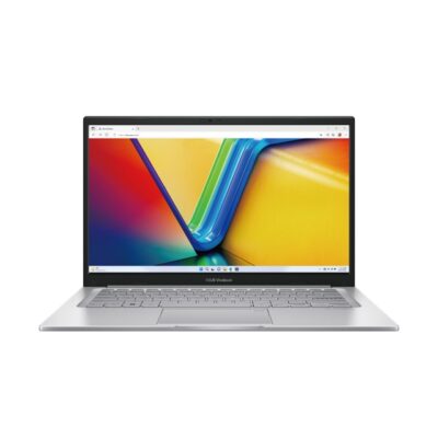 ASUS Vivobook X14 14′ Intel I5-1334U 16GB  512G USB-C Windows 11 Pro WIFI 6E USB-C ErgoSense Keyboard Transparent Silver 1.4kg 1yr Wty Notebook