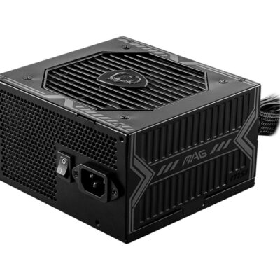 MSI MAG A750BN PCIE5, 750W,DC to DC power Design, Active PFC, ATX, PCIe 5.0(300W), 2xPCI-E, 5xSATA, 2xPERIPHERAL,FDD