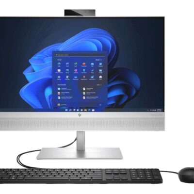 HP EliteOne 840 G9 AIO 23.8’/24′ FHD Intel i7-14700 vPro 16GB DDR5 512GB SSD Windows 11 PRO Intel UHD GPU WIFI6E 5MP IR Webcam Keyboard Mouse 3YR wty