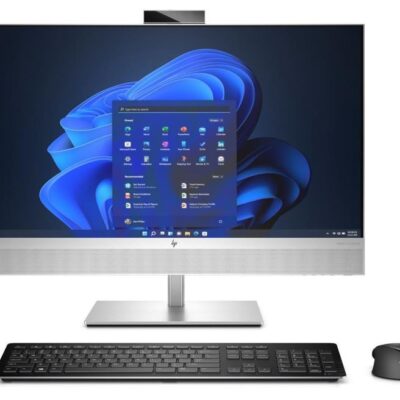 HP EliteOne 870 G9 AIO 27′ FHD Intel i7-14700 vPRO 16GB DDR5 512GB SSD WIN11 PRO UHD 770 Graphic WLAN Webcam 1xDP 1xHDMI KB+Mouse 3Yr OS wty