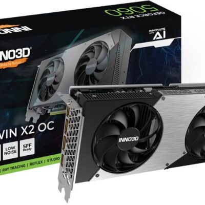 INNO3D nVidia GeForce RTX 5060 TWIN X2 OC 8GB GDDR7  2527MHz Boost Clock, RAM 28Gbps, 3xDP, 1xHDMI