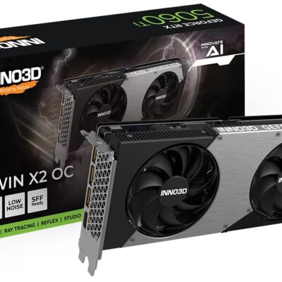 INNO3D nVidia GeForce RTX 5060 Ti TWIN X2 OC 16GB GDDR7, 2602MHz Boost Clock, RAM 28Gbps, 3xDP, 1xHDMI