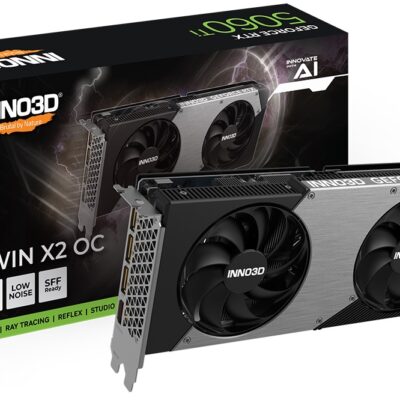 INNO3D nVidia GeForce RTX 5060 Ti TWIN X2 OC 8GB GDDR7, 2602MHz Boost Clock, RAM 28Gbps, 3xDP, 1xHDMI