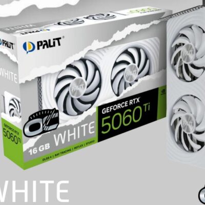 PALIT RTX5060Ti WHITE OC 16GB GDDR7 128bit 3-DP HDMI NE7506TU19T1-GB2061M