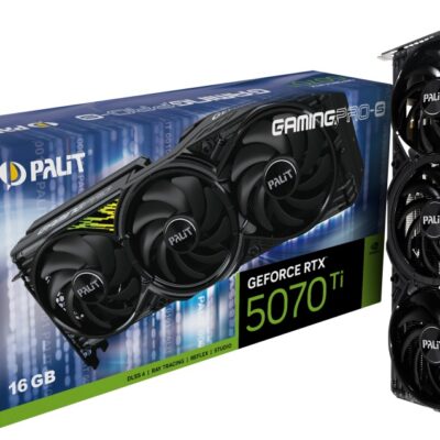 PALIT RTX5070Ti GAMINGPRO-S 16GB GDDR7 256bit 3-DP HDMI NE7507T019T2-GB2031U