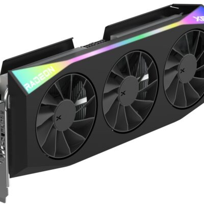 XFX Mercury AMD Radeon RX 9070XT OC Gaming Edition with RGB 16GB GDDR6, HDMI 3xDP, AMD RDNA™ 4 (RX-97TRGBBB9)